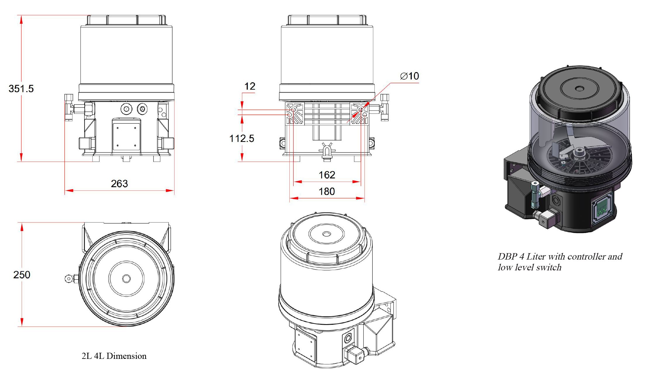 4L Dimensional Schematics